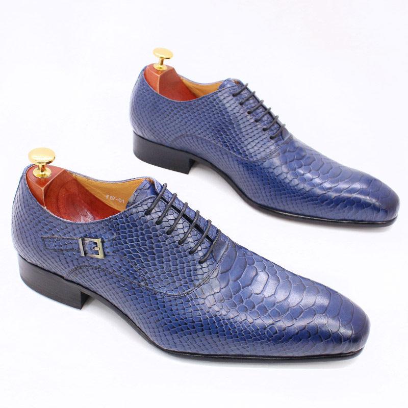 New Business Formal Leather Shoes For Men - Amazitshop