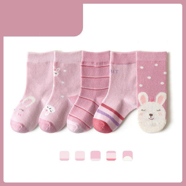 New Cartoon Rabbit Cute 1 - 12 Year Old Student Socks - Amazitshop