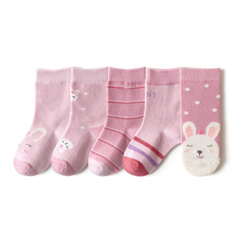 New Cartoon Rabbit Cute 1 - 12 Year Old Student Socks - Amazitshop