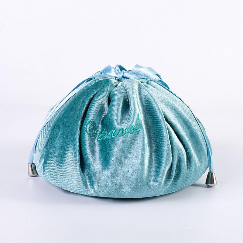 New Cartoon Rabbit Ears Velvet Cosmetic Bags Makeup Bag Happy Easter Party Self - Adhesive Gift Bag For Girls - Amazitshop