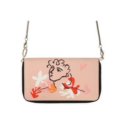 new creative PU leather women crossbody long wallets fashion bags in LINES series - Amazitshop