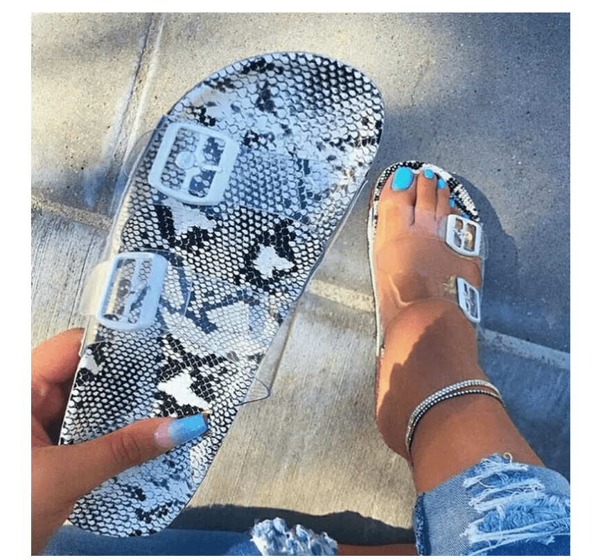 New Crystal Shoes Slippers Beach Shoes - Amazitshop