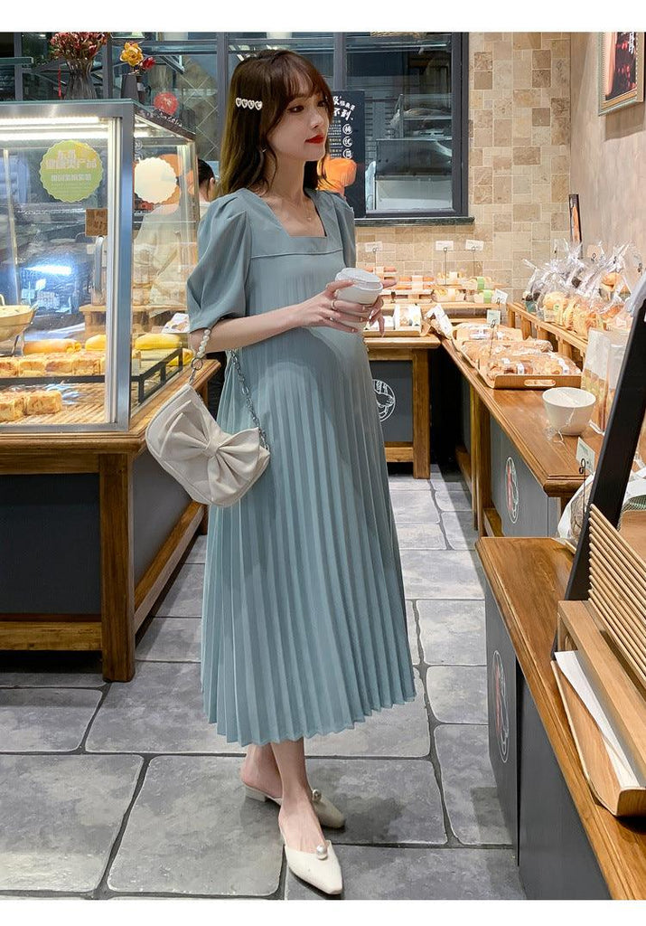 New Design Fashion Pleated Maternity Skirt - Amazitshop