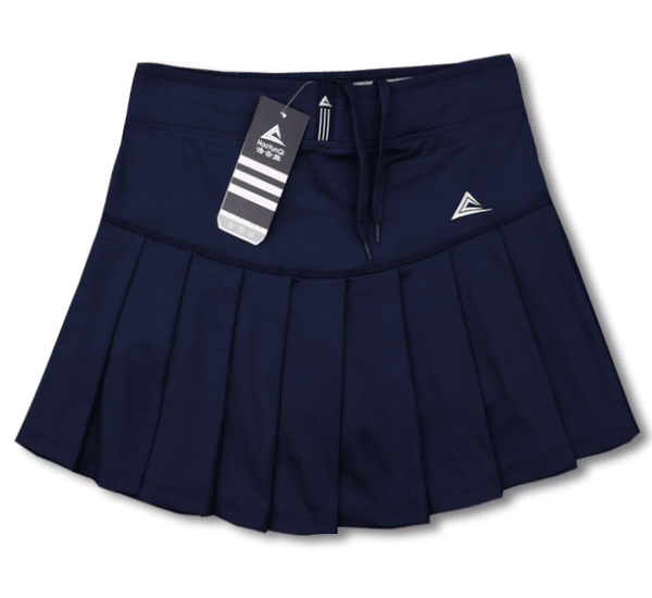 New Girls Tennis Skirts with Safety Shorts , Quick Dry Women Badminton Skirt - Amazitshop