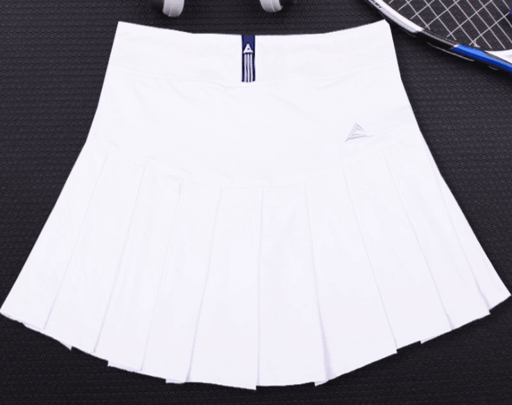 New Girls Tennis Skirts with Safety Shorts , Quick Dry Women Badminton Skirt - Amazitshop