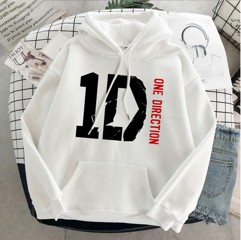New Harry Styles Graphic One Direction Merch Harajuku Aesthetic Pullover Hoodie Sweatshirt Clothes Fall 1d Streetwear Women - Amazitshop