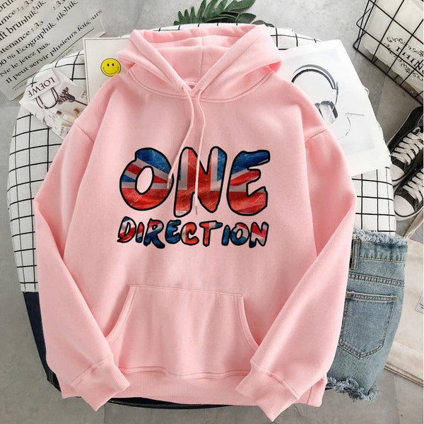 New Harry Styles Graphic One Direction Merch Harajuku Aesthetic Pullover Hoodie Sweatshirt Clothes Fall 1d Streetwear Women - Amazitshop