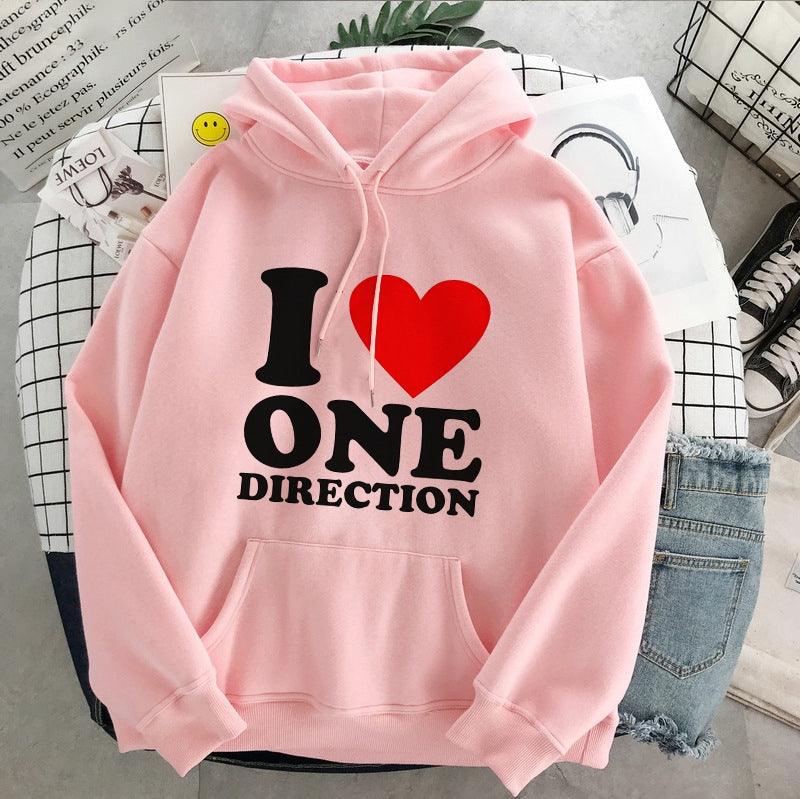 New Harry Styles Graphic One Direction Merch Harajuku Aesthetic Pullover Hoodie Sweatshirt Clothes Fall 1d Streetwear Women - Amazitshop