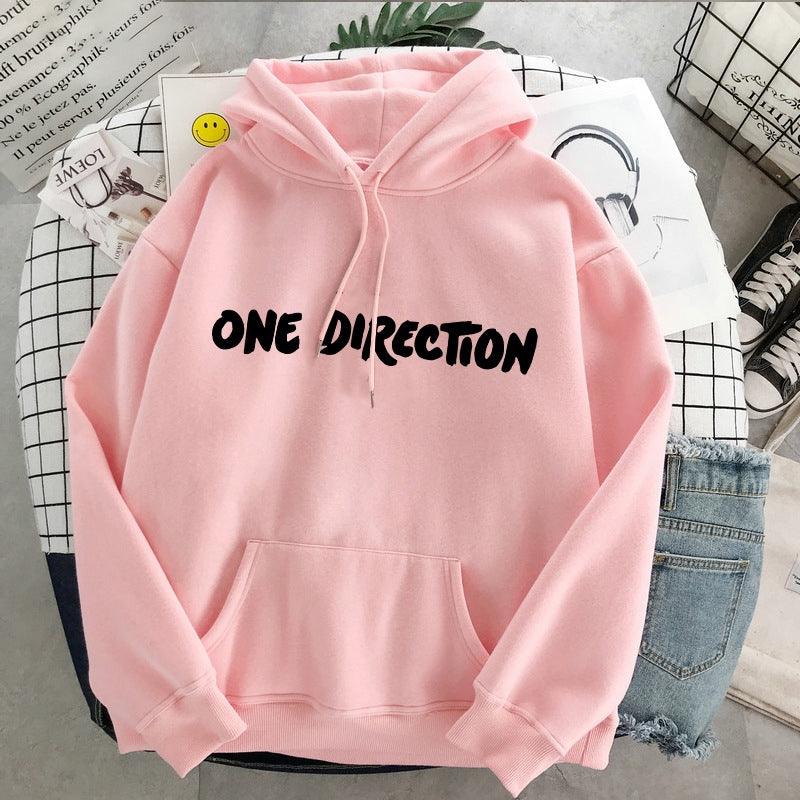 New Harry Styles Graphic One Direction Merch Harajuku Aesthetic Pullover Hoodie Sweatshirt Clothes Fall 1d Streetwear Women - Amazitshop