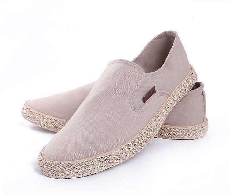 New Hemp Rope Canvas Shoes Straw Shoes Men - Amazitshop