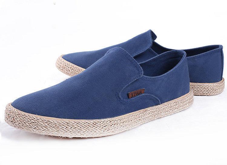 New Hemp Rope Canvas Shoes Straw Shoes Men - Amazitshop