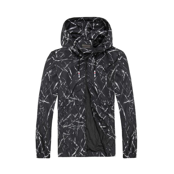 New hooded loose fit men's jacket - Amazitshop