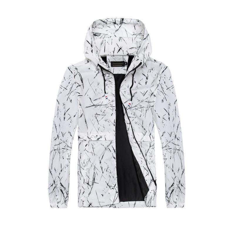 New hooded loose fit men's jacket - Amazitshop