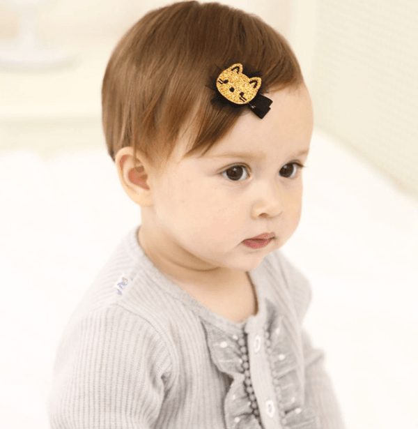 New Korean Creative Animal Cartoon Lovely Baby Clip Hairpins Girls Kitty Cat Clips Kids Children Accessories - Amazitshop