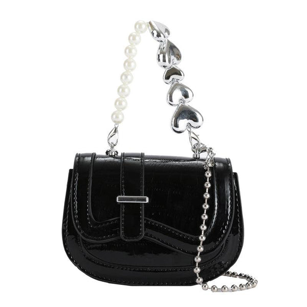 New Laser Pearl Tote Saddle Girl Mini - Amazitshop