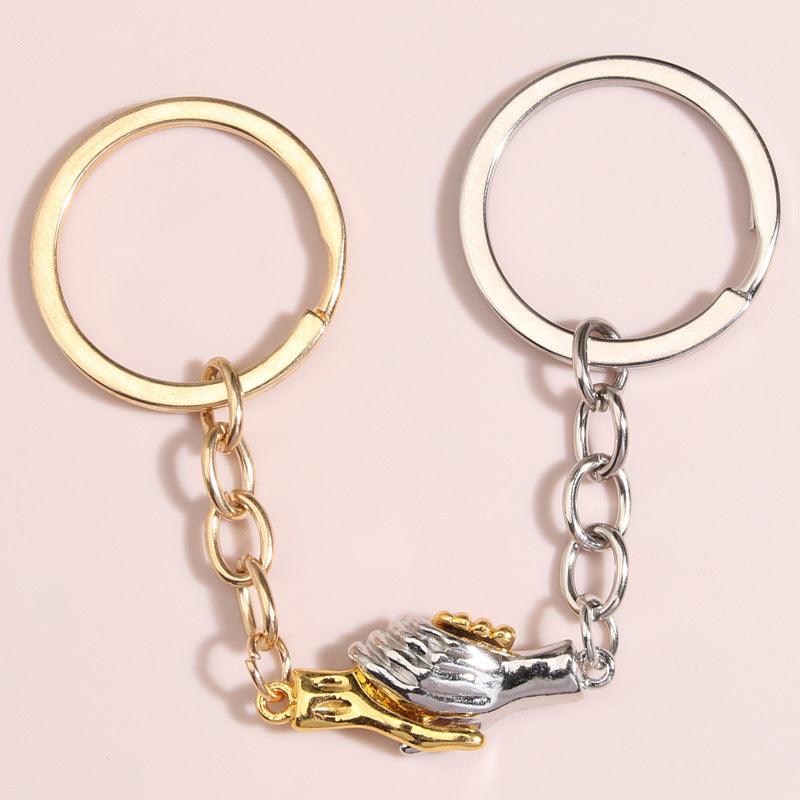 New Magnetic Love Couple Girlfriend Keychain Accessory - Amazitshop