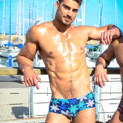 New Men Swimwear Swimwear Swimming Boxer Trunks - Amazitshop