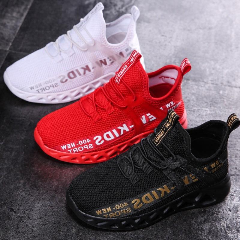 New Mesh Kids Sneakers Lightweight Children Shoes Casual Breathable Boys Shoes Non - slip Girls Sneakers - Amazitshop