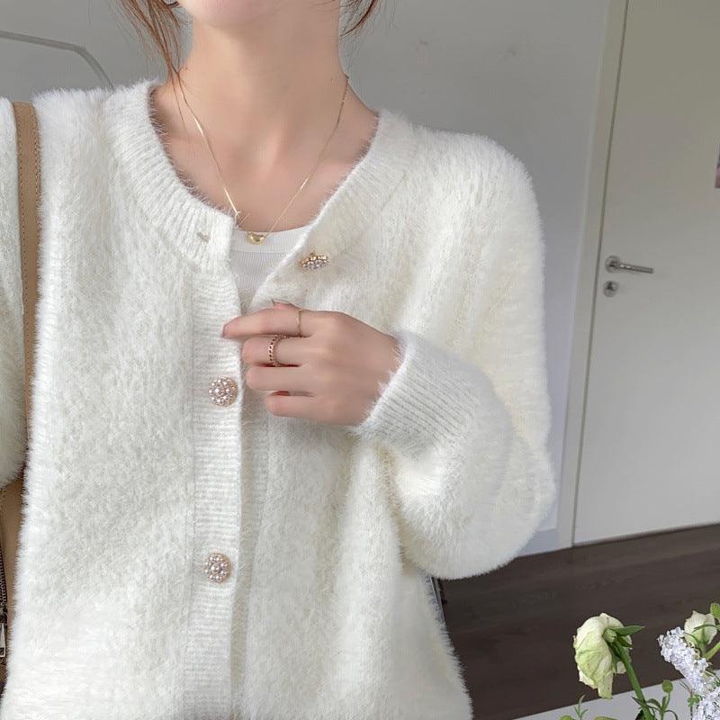 New Mink Velvet Raccoon Velvet Cream Peach - Amazitshop