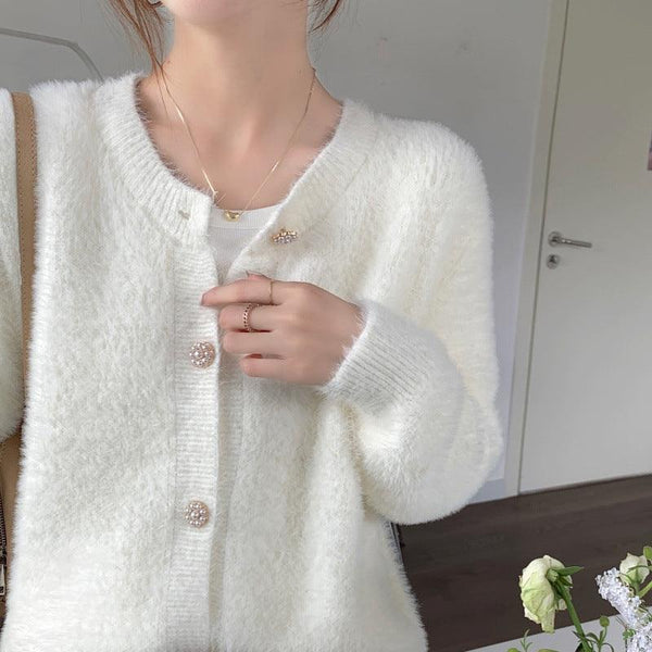 New Mink Velvet Raccoon Velvet Cream Peach - Amazitshop