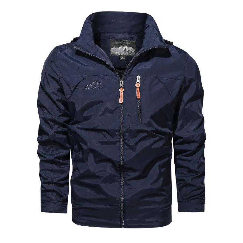 New Style Plus Size Jacket Men's Outdoor Hooded Jackets Men's Jackets - Amazitshop