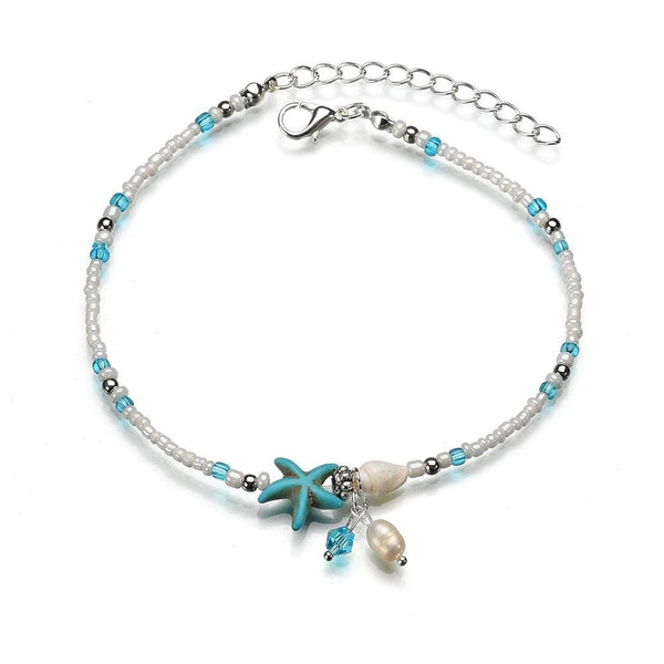 New Style Starfish Shell Beach Anklet - Amazitshop