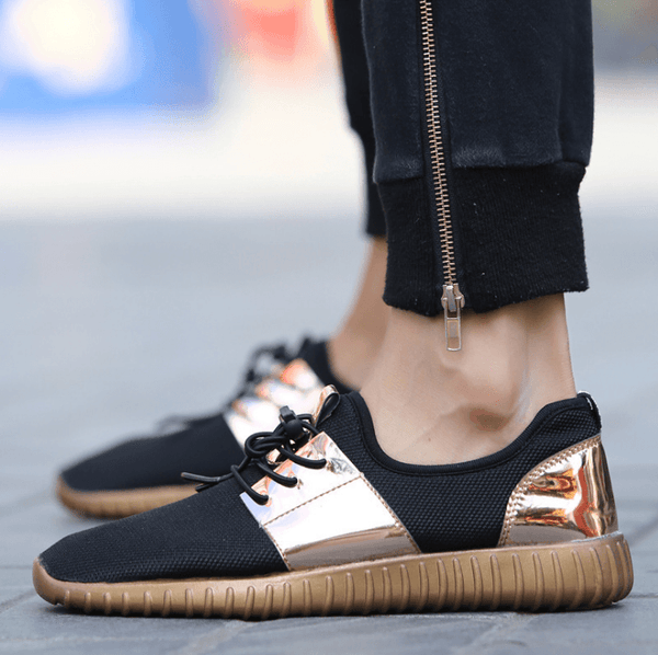 New Summer Breathable Shoes Men Flat shoes Autumn Fashion Men Shoes Couple Casual Shoes - Amazitshop