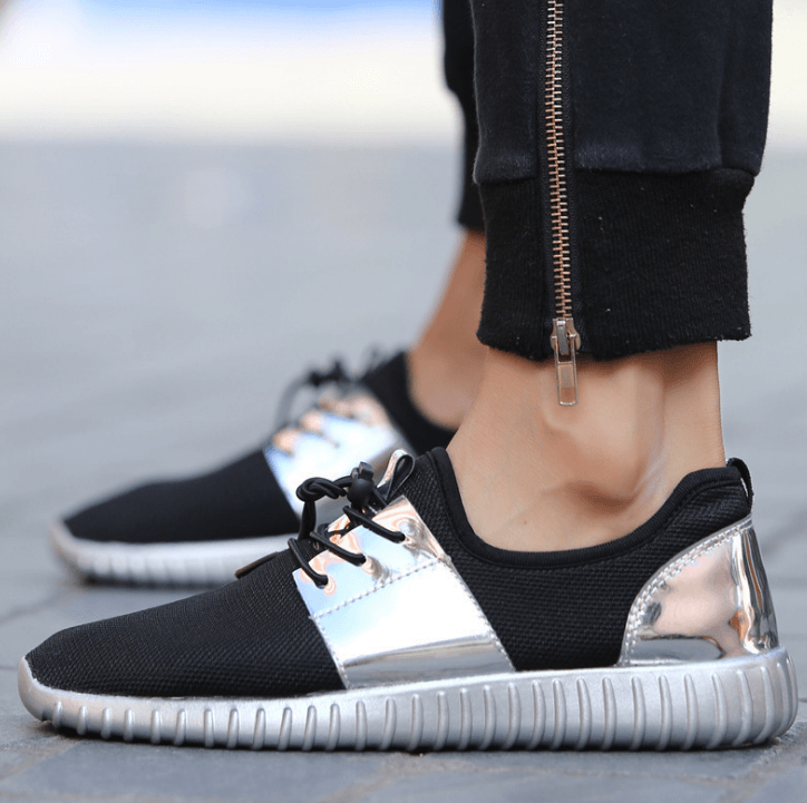 New Summer Breathable Shoes Men Flat shoes Autumn Fashion Men Shoes Couple Casual Shoes - Amazitshop
