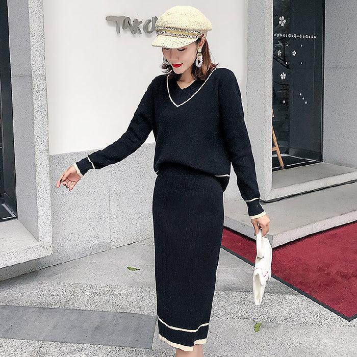 New Two - piece dress - Amazitshop