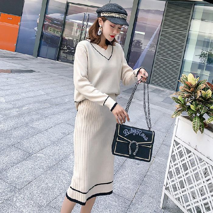 New Two - piece dress - Amazitshop