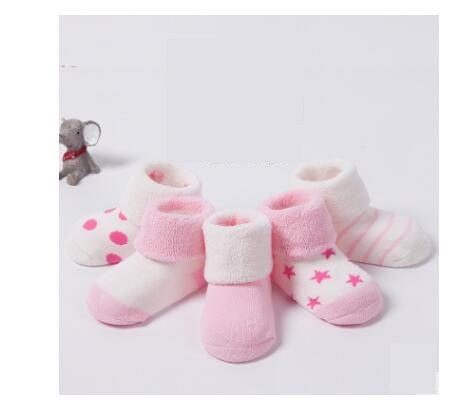New winter cotton socks baby socks thick cotton socks and Terry relent children baby socks - Amazitshop
