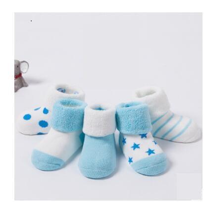 New winter cotton socks baby socks thick cotton socks and Terry relent children baby socks - Amazitshop