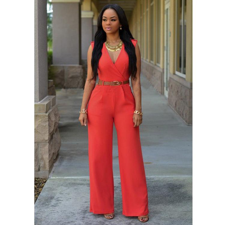 New Women Fashion Jumpsuits Siamese Pants - Amazitshop