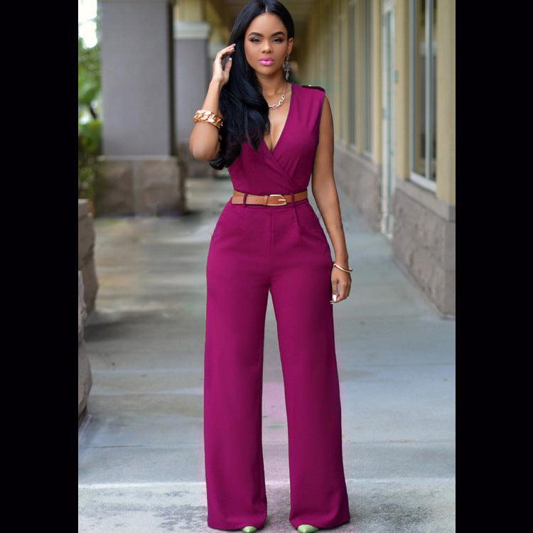 New Women Fashion Jumpsuits Siamese Pants - Amazitshop
