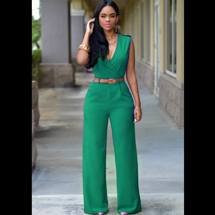New Women Fashion Jumpsuits Siamese Pants - Amazitshop