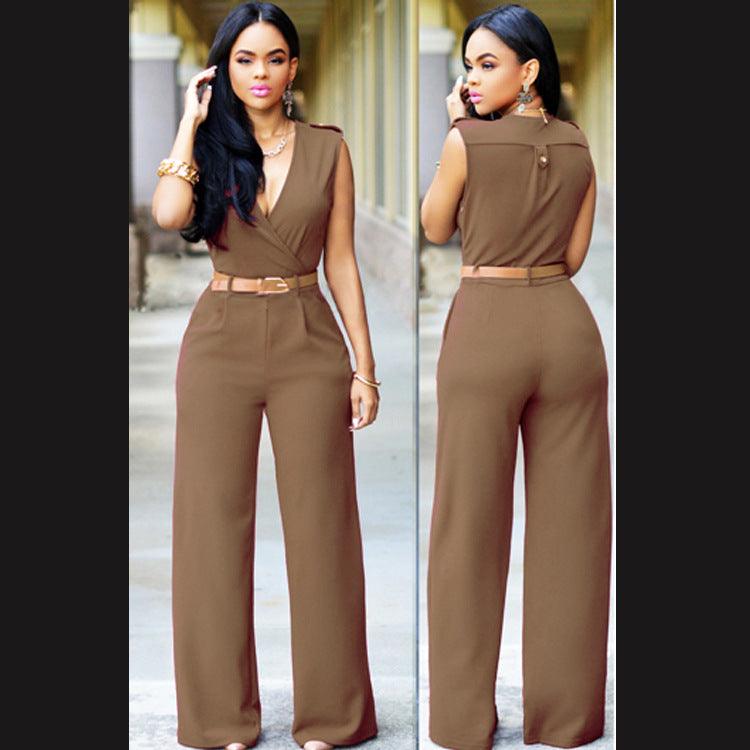 New Women Fashion Jumpsuits Siamese Pants - Amazitshop
