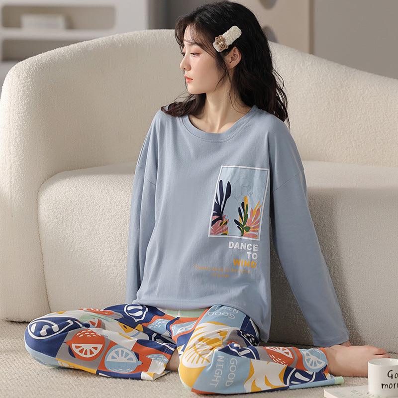 New Women's Pajamas In Autumn And Winter - Amazitshop