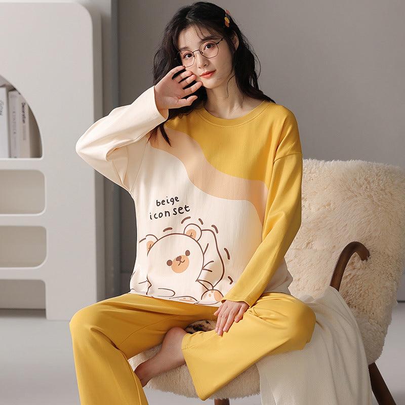 New Women's Pajamas In Autumn And Winter - Amazitshop