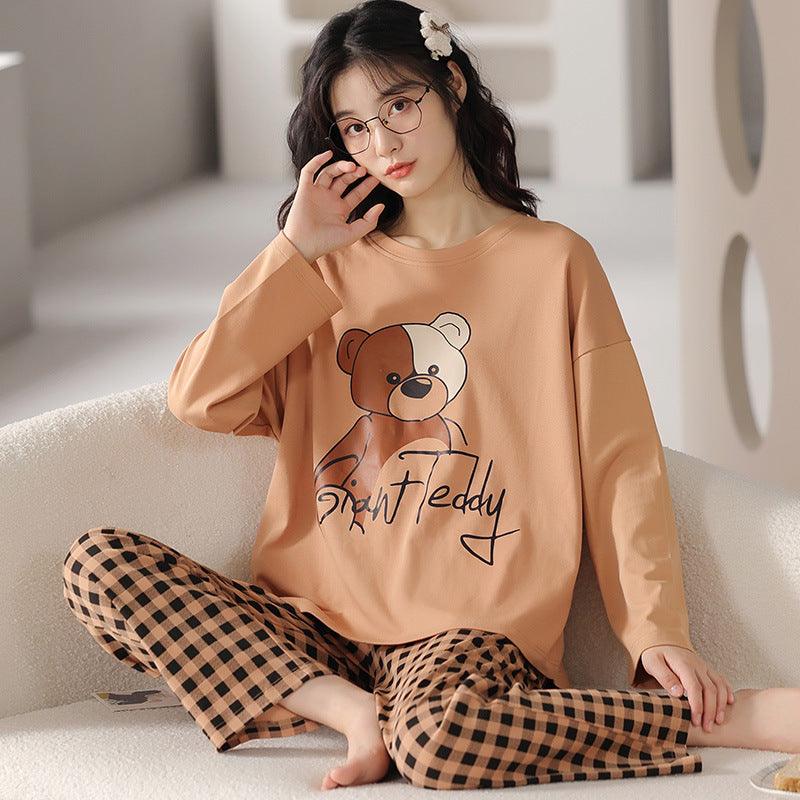 New Women's Pajamas In Autumn And Winter - Amazitshop