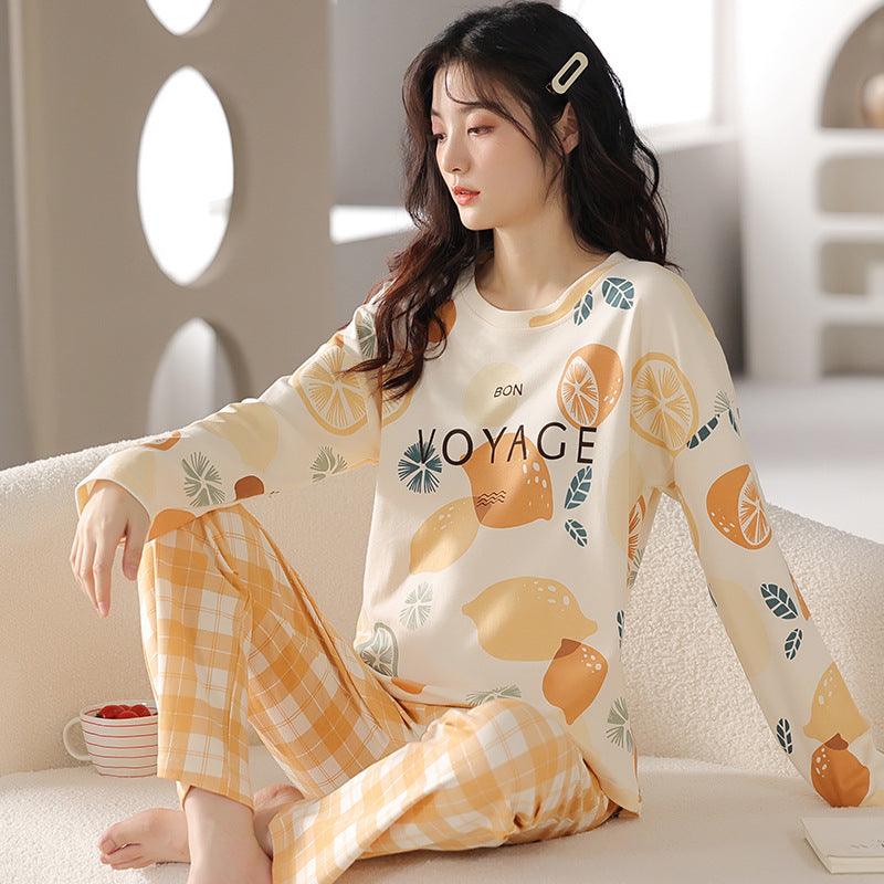 New Women's Pajamas In Autumn And Winter - Amazitshop