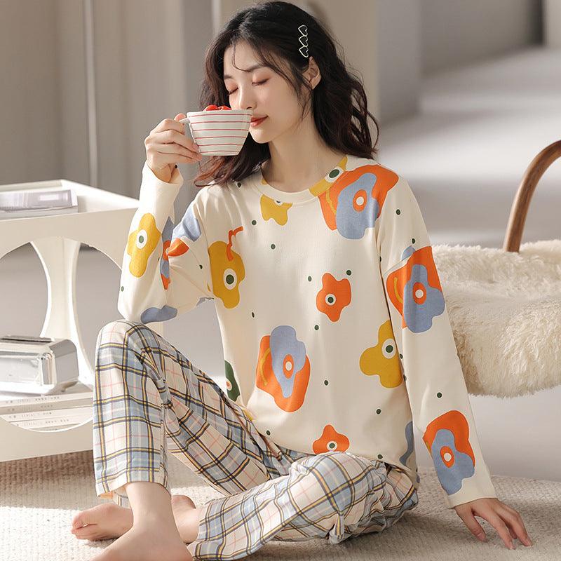 New Women's Pajamas In Autumn And Winter - Amazitshop