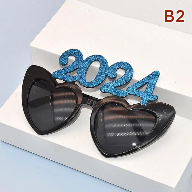 New Year New Year Party Decoration Christmas Glasses - Amazitshop