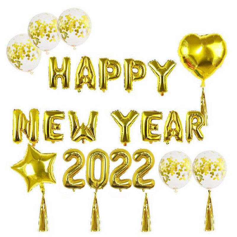 New Year Party Decoration Balloon Company Annual Spring Festival Aluminum Film Balloons - Amazitshop