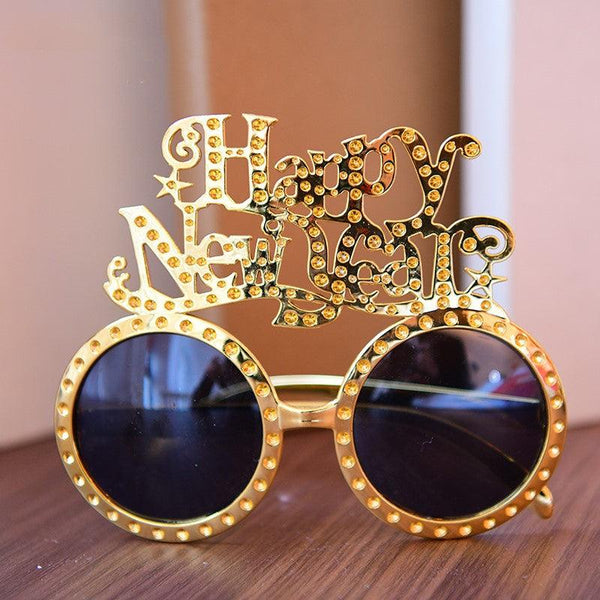 New Year's Eve glasses party funny glasses - Amazitshop