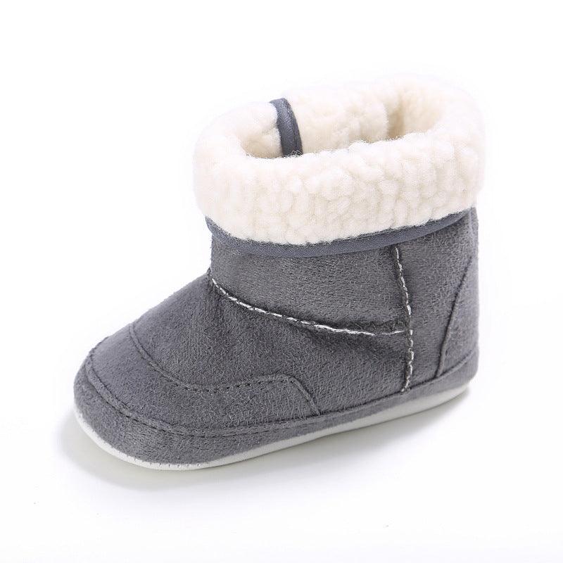 Newborn Baby Girls First Walkers Shoes Infant Toddler Soft Rubber Soled Anti - slip Boots Booties - Amazitshop