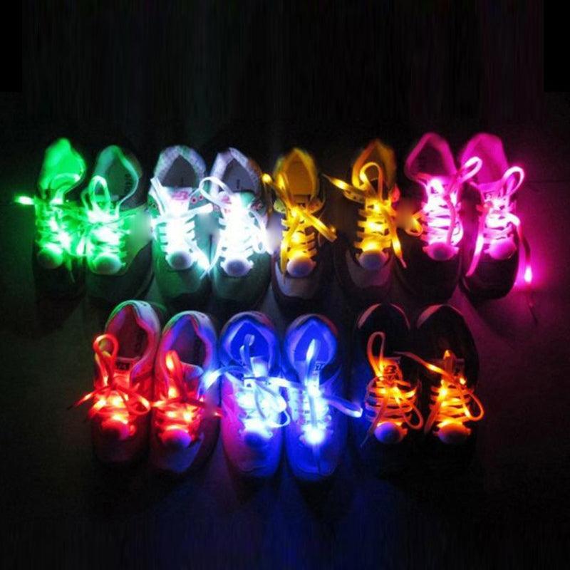 Night Running LED Luminous Flat Shoelaces - Amazitshop