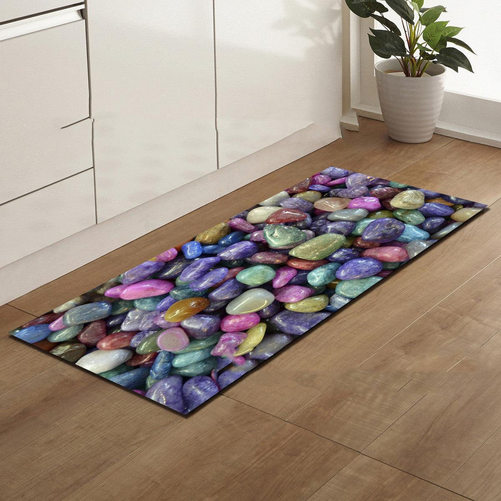 Non slip mat beside tea table in home bedroom - Amazitshop