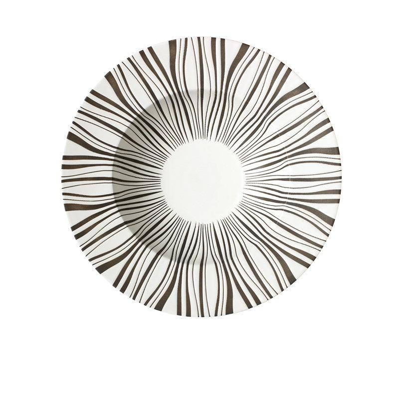 Nordic simple and creative straw hat tray - Amazitshop