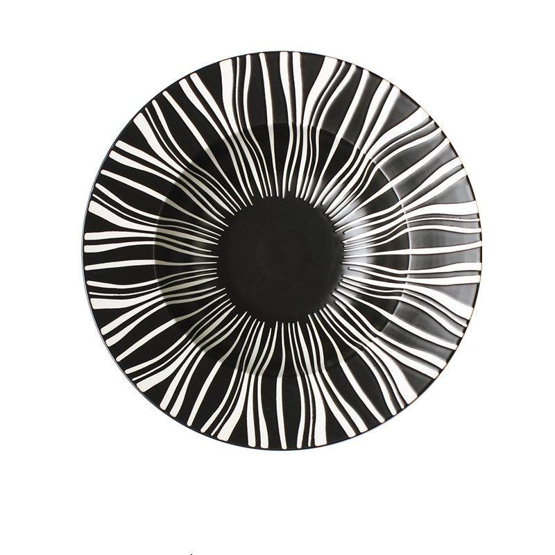 Nordic simple and creative straw hat tray - Amazitshop