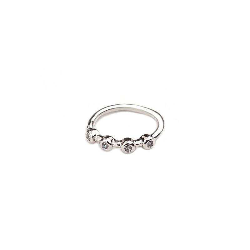 Nose Piercing Body Jewelry Ring Tiny Flower Helix - Amazitshop